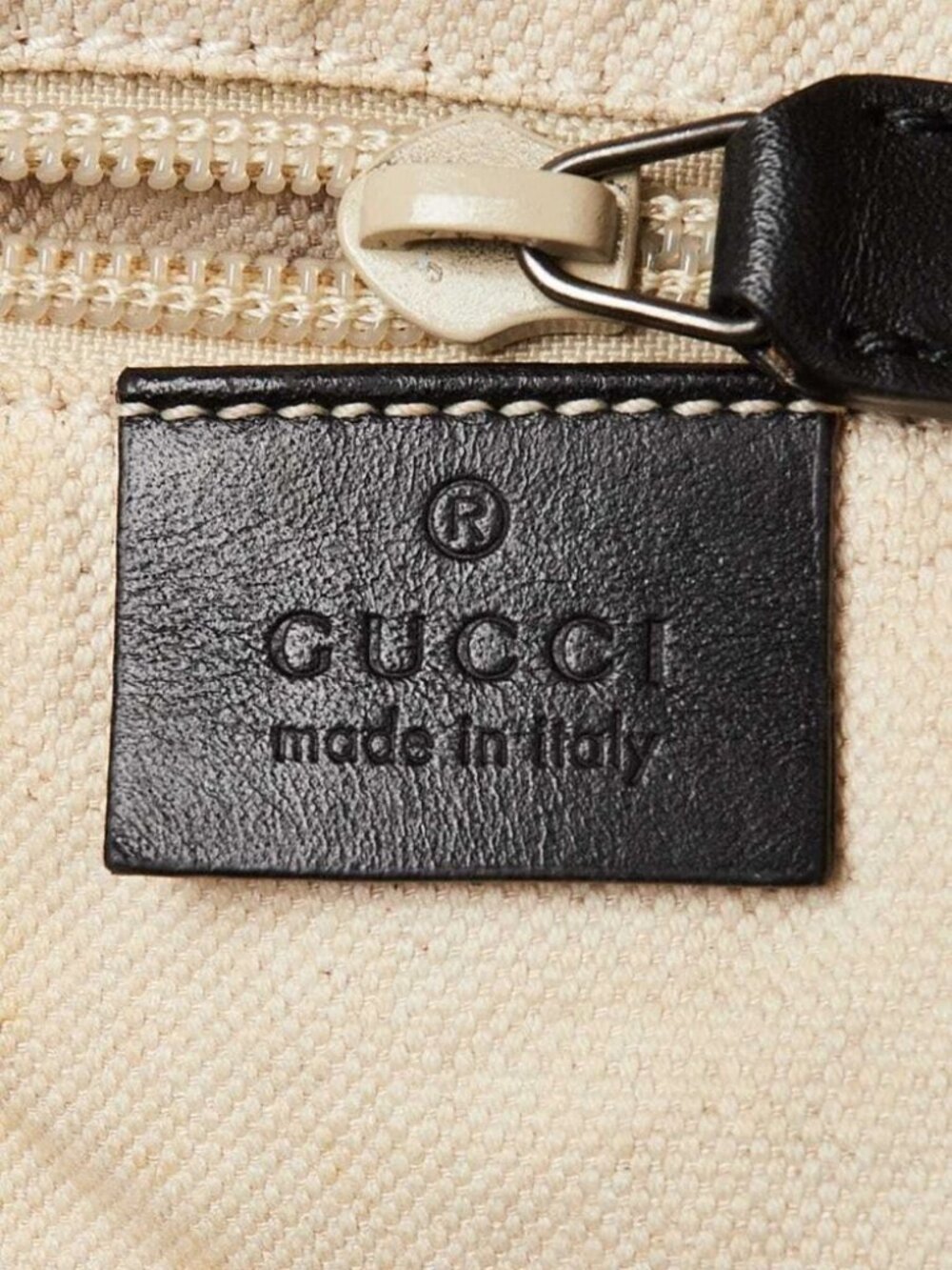 Gucci Black Floral Printed Canvas Backpack Bag - Picture 12 of 12